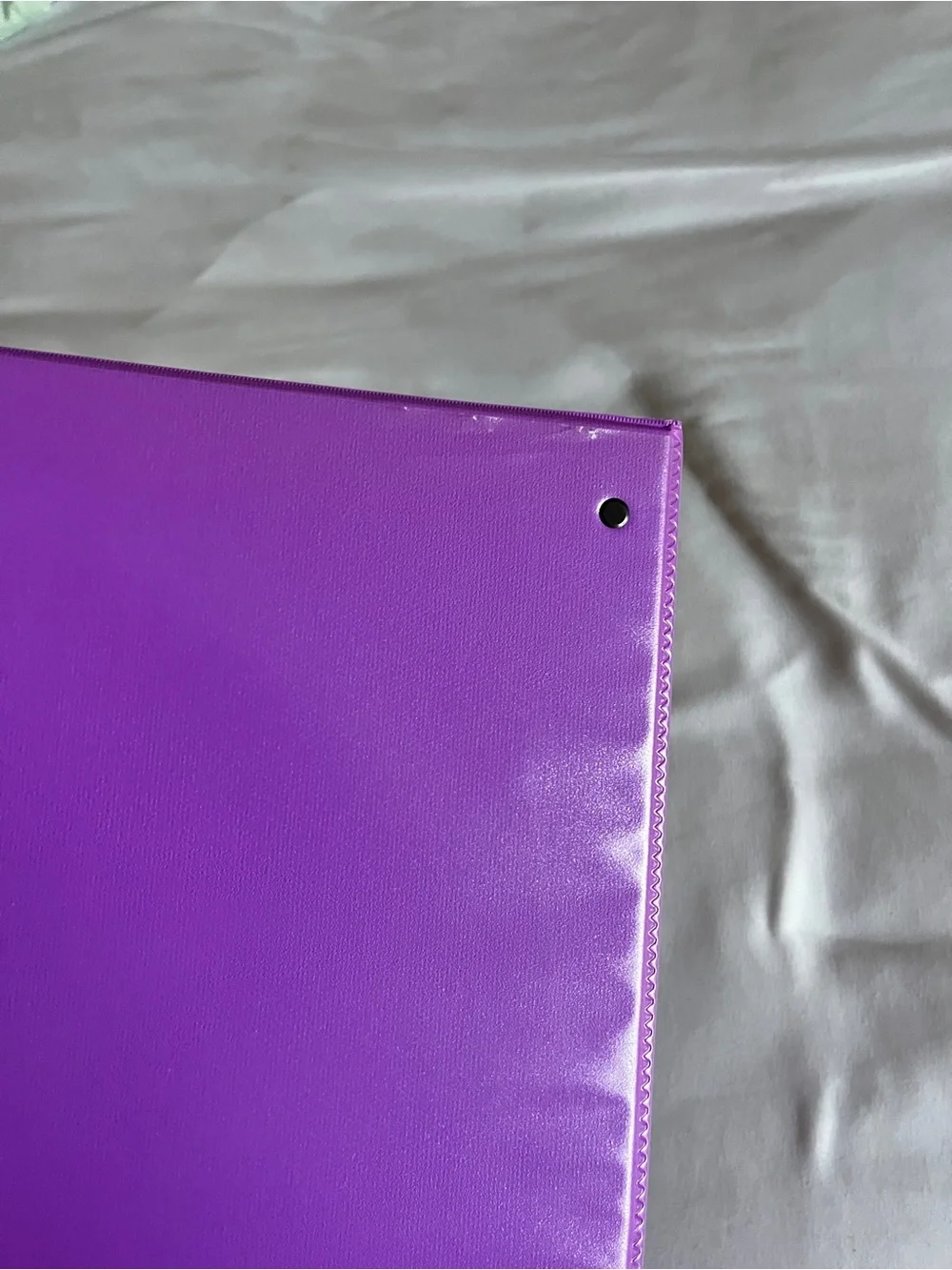 Avery Purple 1.5 Inch Slant Ring Durable View Binder Clear Cover PVC Free NEW